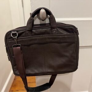 Kenneth Cole Brown Leather Men's Bag